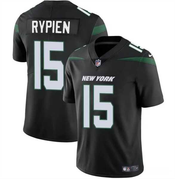 Men & Women & Youth New York Jets #15 Brett Rypien Black Vapor Untouchable Limited Stitched Jersey,We sell and wholesale Men & Women & Youth New York Jets #15 Brett Rypien Black Vapor Untouchable Limited Stitched Jersey on line form chian!